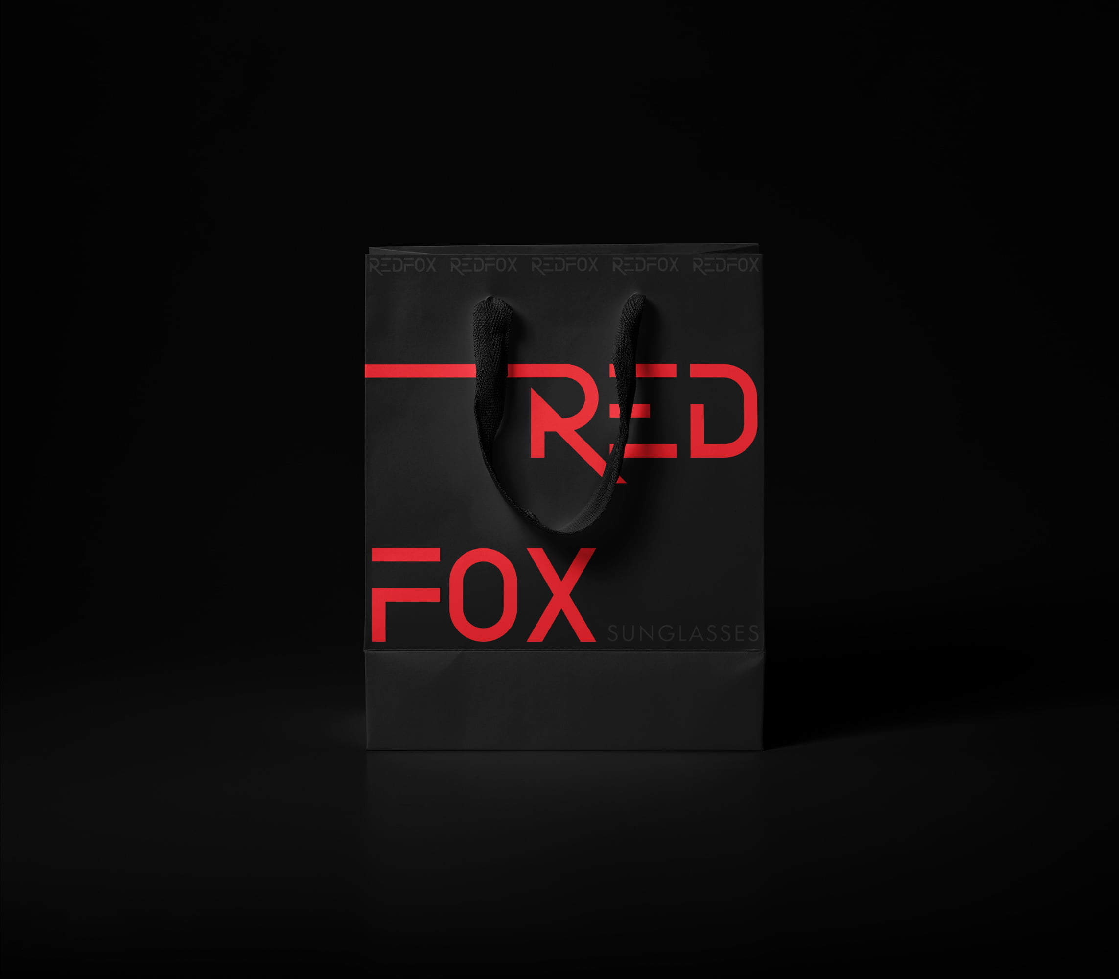 Σχεδιασμός χάρτινης σακούλας για Redfox Sunglasses